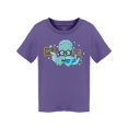 thumbnail image 1 of Octopus Math Teacher T-Shirt Toddler -Image by Shutterstock,  2 Toddler, 1 of 2