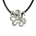 thumbnail image 1 of Octopus Necklace Pewter Pendant- Octopus Gift for Women and Men, Octopus Necklaces, Gift for Octopus Lover, Sea Life Jewelry for Divers, Octopus Charm, 1 of 11