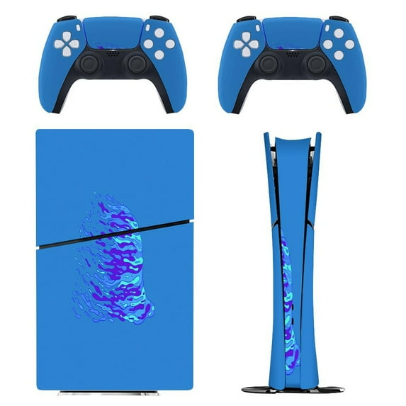 Octopus Ocean T-shirt PS5/PS5 Slim Digital Disc Skin Sticker For Console And Controller Skins