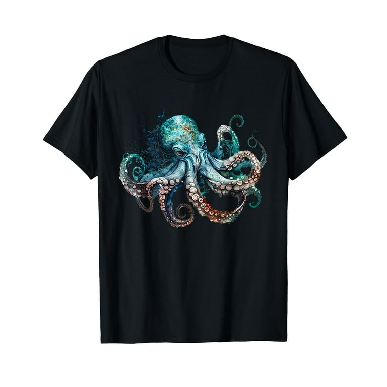Octopus T-Shirt Ocean Zoology Teuthology Biologists Sailing Octopus T-Shirt Ocean Zoology Teuthology Biologists Sailing