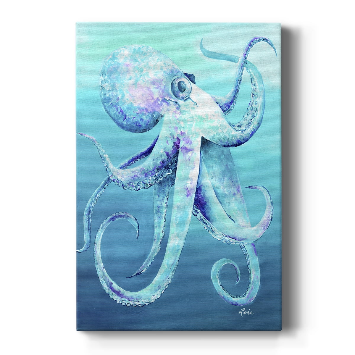 Octopus Premium Gallery Wrapped Canvas - Ready to Hang