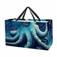 thumbnail image 1 of Octopus Reusable Foldable Oxford Cloth Storage Bins: Large Capacity Shopping Bags for Laundry and More, 1 of 7