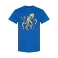 thumbnail image 1 of Octopus Sea Animal T-Shirt Men -Image by Shutterstock, Male Large, 1 of 2
