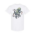 thumbnail image 1 of Octopus Sea Animal T-Shirt Men -Image by Shutterstock, Male Small, 1 of 2