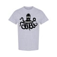thumbnail image 1 of Octopus Sea Monster T-Shirt Men -Image by Shutterstock, Male x-Large, 1 of 2