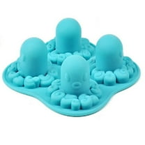Octopus Shape Molds Reusable Ice Molds Silicone Molds for Chocolate, Cupcake, Candy, Jelly, Ice