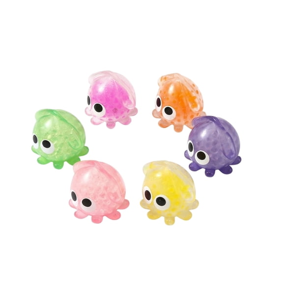 Octopus Shape Squeezable Plush Toy, Soft Slow-Rise Sensory Fidget for Stress Relief, Handheld Squeeze Ball for Adults and Kids, Comfortable Texture for Daily Relaxation