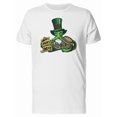 thumbnail image 1 of Octopus St Patricks Leprechaun T-Shirt Men -Image by Shutterstock, Male Large, 1 of 2