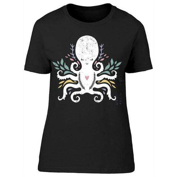 Octopus, Standing. Picture T-Shirt Women -Image by Shutterstock, Female Large