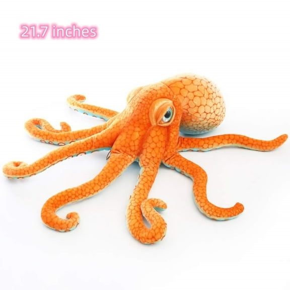 Octopus Stuffed Animal,Realistic Octopus Toy,Children's Pillow Marine Animals Toy Gifts for Kids( 21.7 inches)