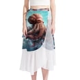 thumbnail image 1 of Octopus Stylish Chiffon Summer Beach Dresses for Women, 1 of 6