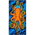 thumbnail image 1 of Octopus Surfboard Beach Shower Towel, 1 of 7