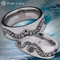 thumbnail image 1 of Octopus Tentacle Tungsten Carbide Ring, 1 of 6