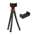 thumbnail image 1 of Flexible Octopus Tripod Stand for Phone - Black Cellphone Holder for Camera and Live Broadcast, 1 of 6