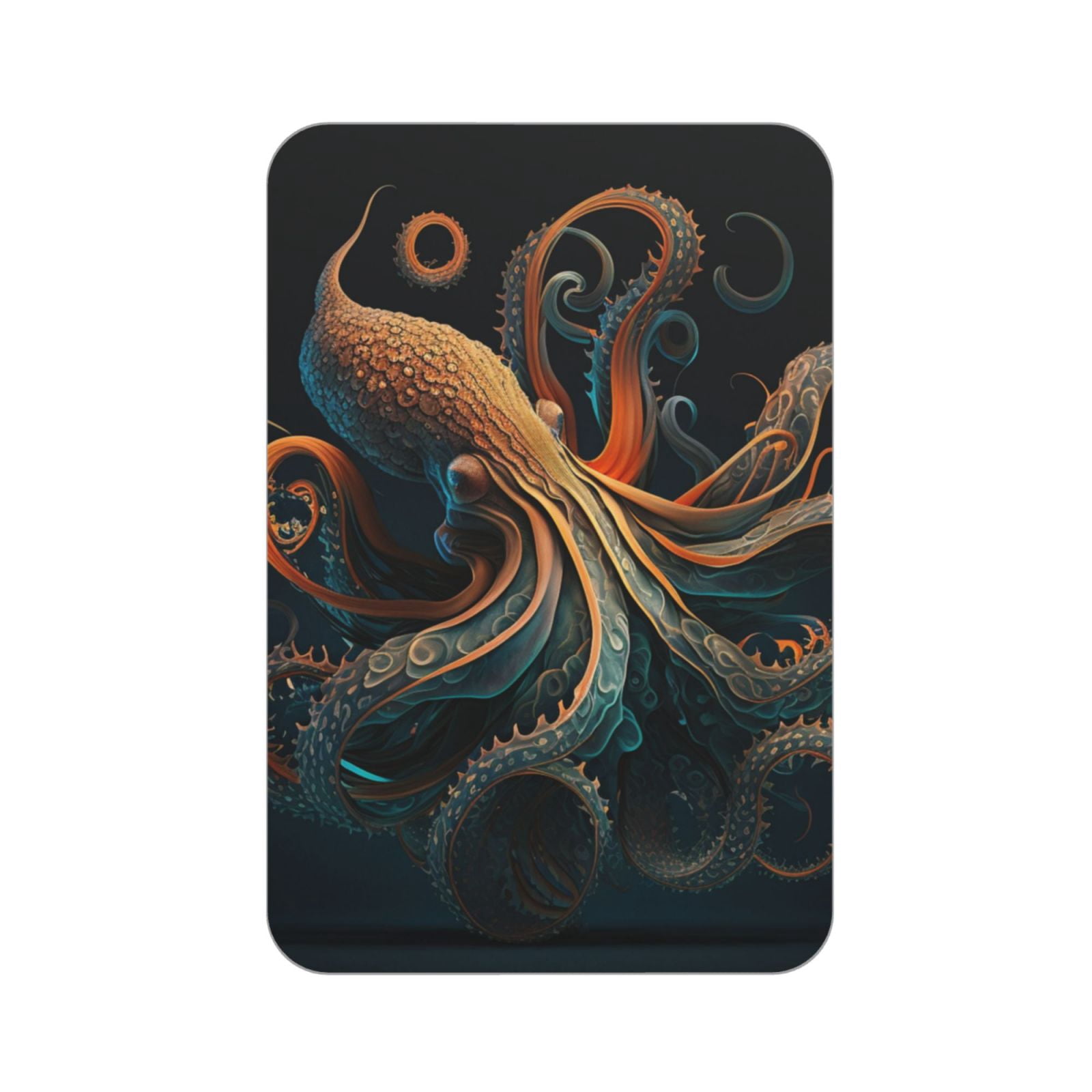 Octopus Twisted Tentacles Art Acrylic Fridge Magnets Decorative ...
