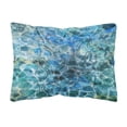 thumbnail image 1 of Octopus Under water Canvas Fabric Decorative Pillow, 1 of 3