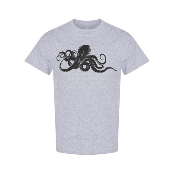 Octopus Underwater T-Shirt Men -Image by Shutterstock, Male x-Large