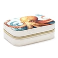 thumbnail image 1 of Octopus Velvet Portable Earring Holder with Removable Compartment: Display Case, Jewelry Box, Decorative Box - Gift!, 1 of 7