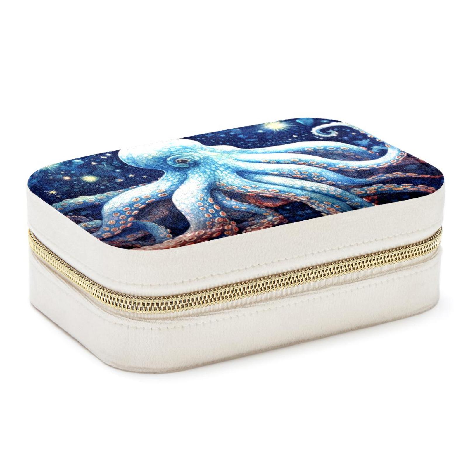 Octopus Velvet Coloring Poster Kit - 11.75" X 8.25" Art Board With 12 Watercolor Markers, Made In Italy