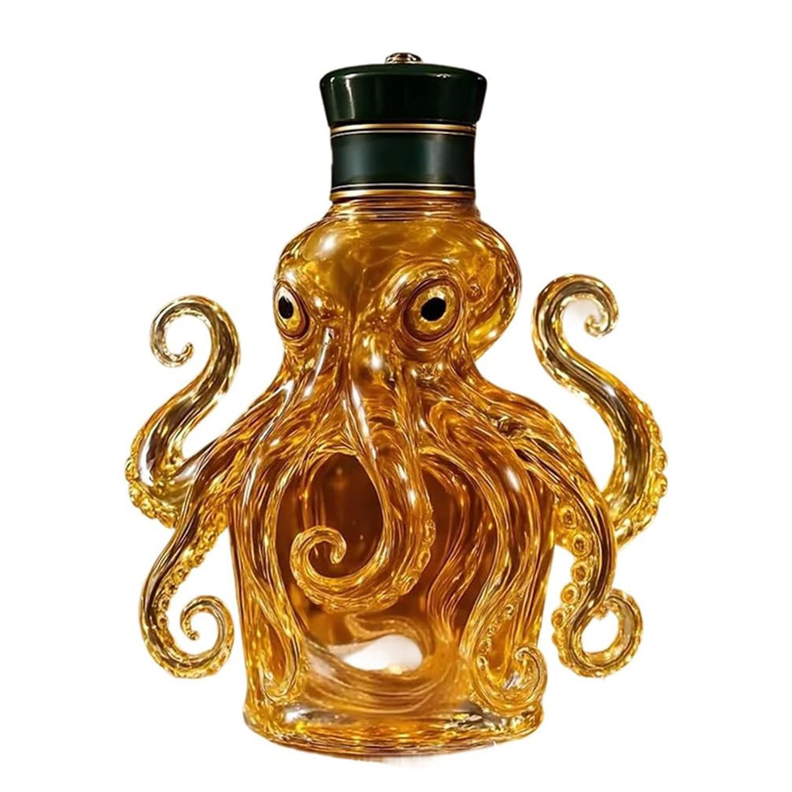 Bouteille Plastique Octopus Bouteilles En Plastique 10 X 250 ML, Bouteilles En Plastique PE-HD Avec Bouchon à Vis De Bleu, Bouteilles Vides Avec Bouchons à Vis Bleu, Bouteilles Rondes. Dix étiquettes Incluses