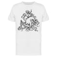 thumbnail image 1 of Octopus With An Anchor T-Shirt Men -Image by Shutterstock, Male x-Large, 1 of 2