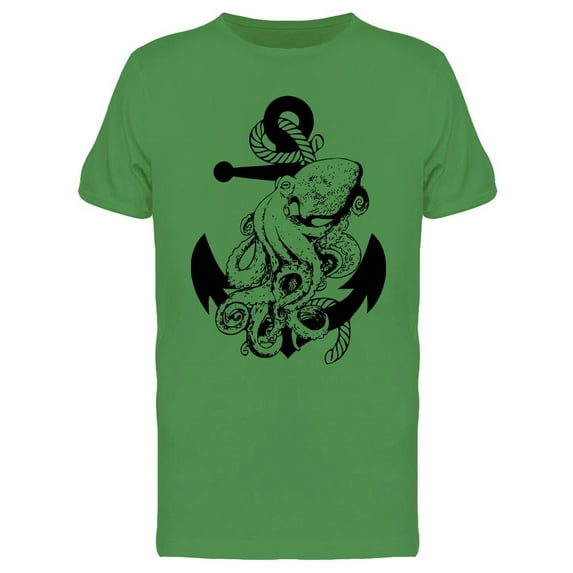 Octopus With Anchor Tee Men's -Image by Shutterstock