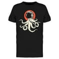 thumbnail image 1 of Octopus With Astronaut Helmet  T-Shirt Men -Image by Shutterstock, Male Large, 1 of 2