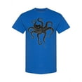 thumbnail image 1 of Octopus With Big Tentacles T-Shirt Men -Image by Shutterstock, Male Large, 1 of 2