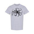 thumbnail image 1 of Octopus With Eight Limbs T-Shirt Men -Image by Shutterstock, Male Large, 1 of 2