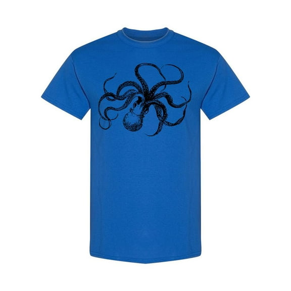 Octopus With Eight Limbs T-Shirt Men -Image by Shutterstock, Male Large