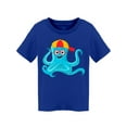 thumbnail image 1 of Octopus With Hat And Glasses  T-Shirt Toddler -Image by Shutterstock,  2 Toddler, 1 of 2