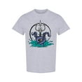 thumbnail image 1 of Octopus With Trident T-Shirt Men -Image by Shutterstock, Male Medium, 1 of 2