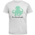 thumbnail image 1 of Octopus You Octopi My Thoughts Occupy Cute Pun  Mens T Shirt White 2XL, 1 of 1