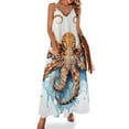 thumbnail image 1 of Octopus in The Mysterious Ocean Design Sleeveless Dress Woman Fashion Long Dresses Women's Summer Suit Dress 2025, 1 of 6