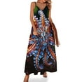 thumbnail image 1 of Octopus in The Mysterious Ocean Design Sleeveless Dress Woman Fashion Long Dresses Women's Summer Suit Dress 2025, 1 of 6