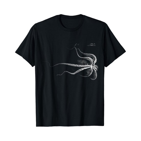 Octopus - squid octopus cephalopod polyp sea tentacle T-Shirt, Birthday Gift