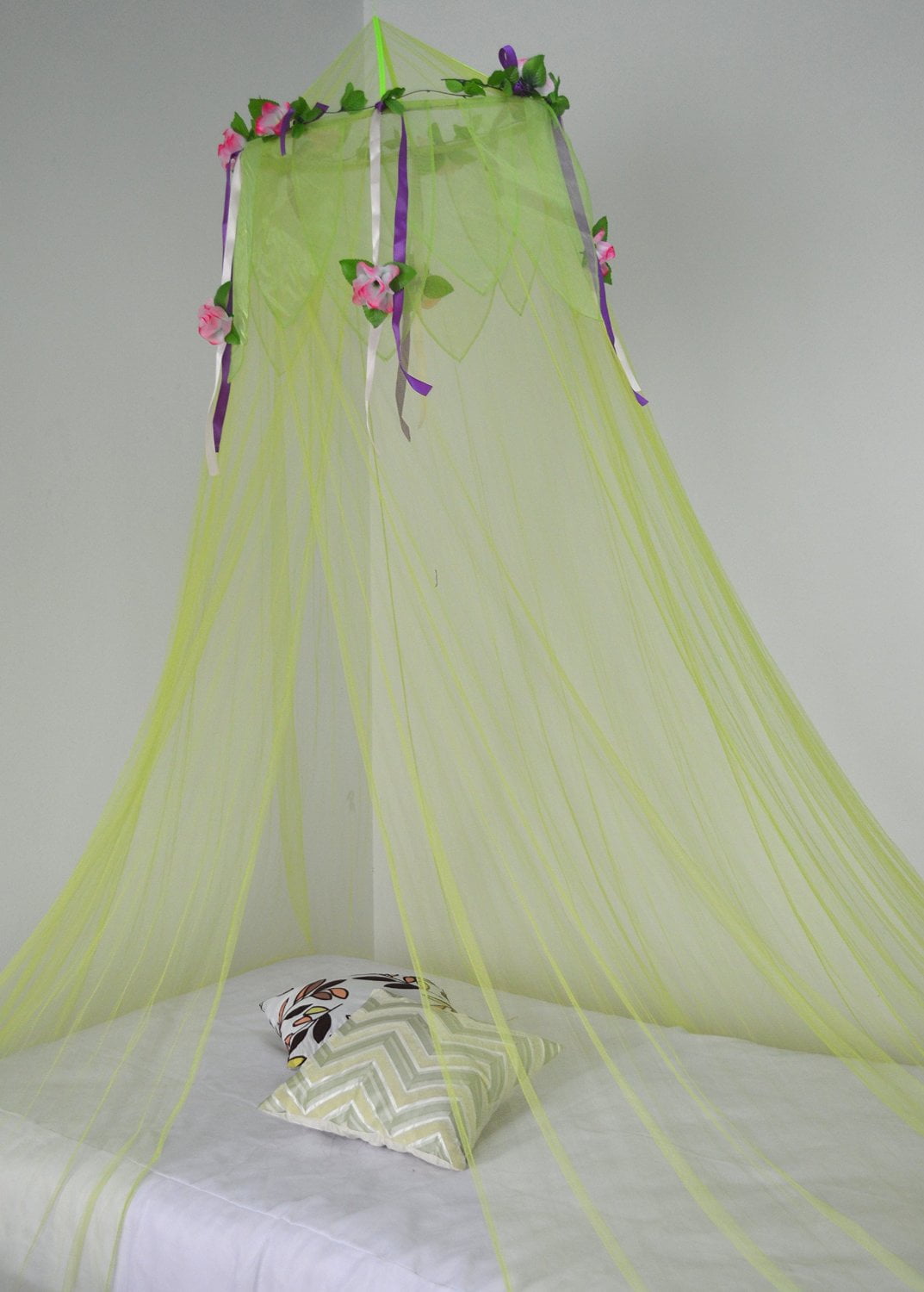 Octorose ® Flower Top Around Bed Canopy Mosquito Net for Bed, Dressing Room, Out Door Events