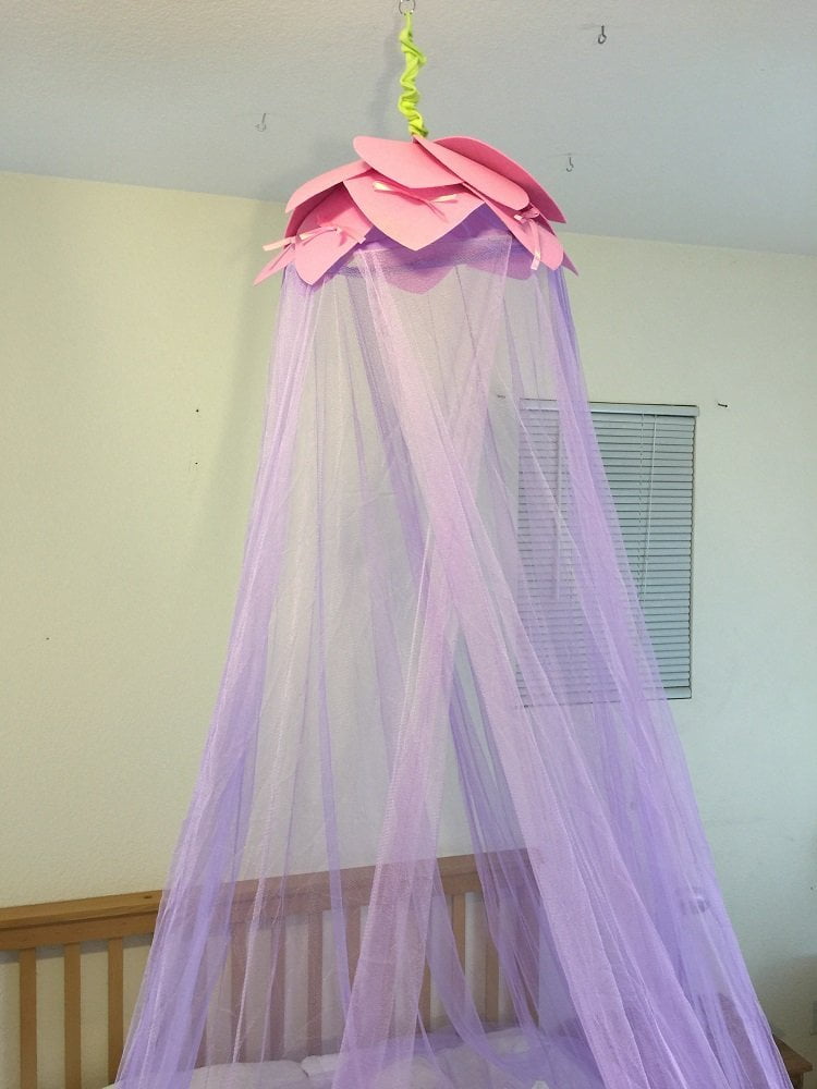 Octorose ® Lotus Leaf Top Bed Canopy Mosquito Net for Bed, Dressing Room, Out Door Events