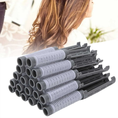 Octpeak 20pcs Hair Perm Rods Fluffy Perming Rod Hair Roller Curler Hairdressing Tool Kit with Box