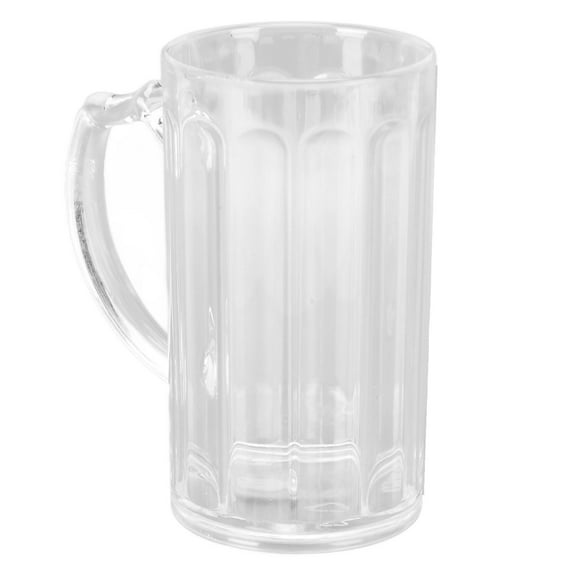 Octpeak Beer Mug,Beer Stein,Beer Mug 500ML Large Capacity Environmental Friendly Comfortable Handle Lightweight Portable Glass Mug