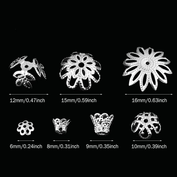 Octpeak Functional Flower Spacer Cap, Spacer Cap, Ladies For Home Use Jewelry Shop Women