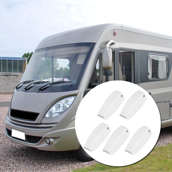 Octpeak Qinlorgo 5pcs Door Catch Holder Latch For RV Motorhome Camper Traile Travel Baggage
