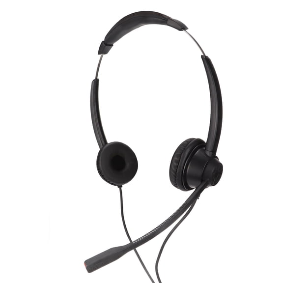 Octpeak RJ9 Headset Noise Cancelling Mute Function Corded Business Headphone With Mic Volume Adjustment For VOIP Phone,Wired Business Headphone,Office Headset With Mic