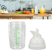 Octpeak Salad Dressing Container, Salad Dressing Shaker Safe with Lid for Kitchen