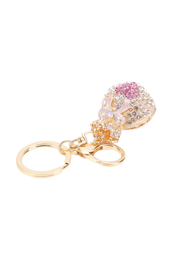 Stylish Rhinestone Key Chains Alloy Pendant Keychain Decorative Key Pendant For Women Men,Key Chains,Handbag Keychain