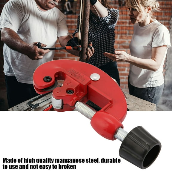 Octpeak Tube Cutting Tool, Copper Pipe Cutter,Portable Steel Copper Pipe Cutter Tube Cutting Tool for Metal Pipe