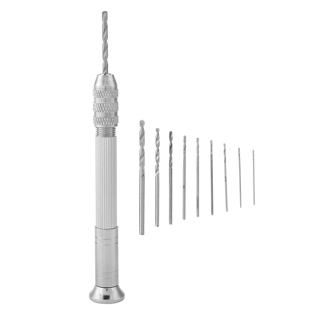 Octpeak Twist Drill, 10Pcs Drills Bits Mini Hand Drill, for Craft