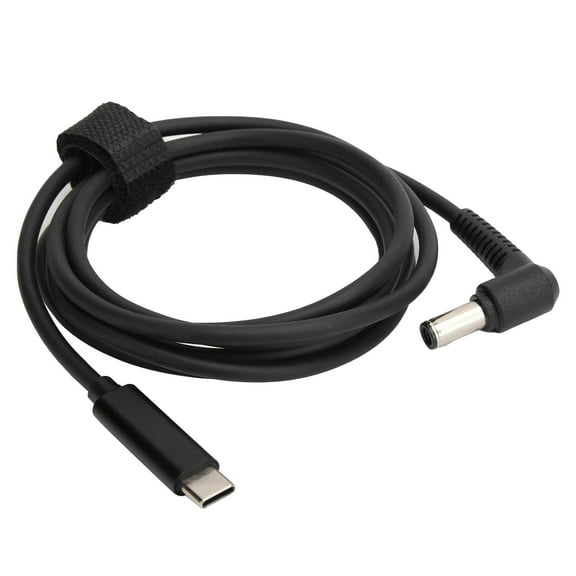 Octpeak Type C PD Converter Male To Male 6.0x3.7mm Portable Fast Charging Cable 65W 1.5m/5.0ft For Notebook Computer,USB C DC Converter,Computer Accessories