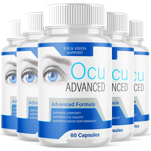 Ocu Advanced Vision Care Pills Advanced Formula Eye Health Supplement OcuAdvanced 300 Capsules