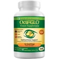 thumbnail image 1 of Ocu-GLO Vision Supplement for Small Dogs by Animal Necessity with Lutein, Omega-3 Fatty Acids, Grape Seed Extract and Antioxidants to Promote Eye Health in Dogs, 45ct Liquid Gelcaps, 1 of 6
